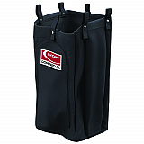 Housekeeping Cart Standard Bag, 23 Gal, 15.6" x 12.37" x 30", Black (HKCBAG05D)