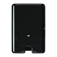 Xpress Multifold Hand Towel Dispenser H2, 11.9 x 4 x 17.5, Black (553028)