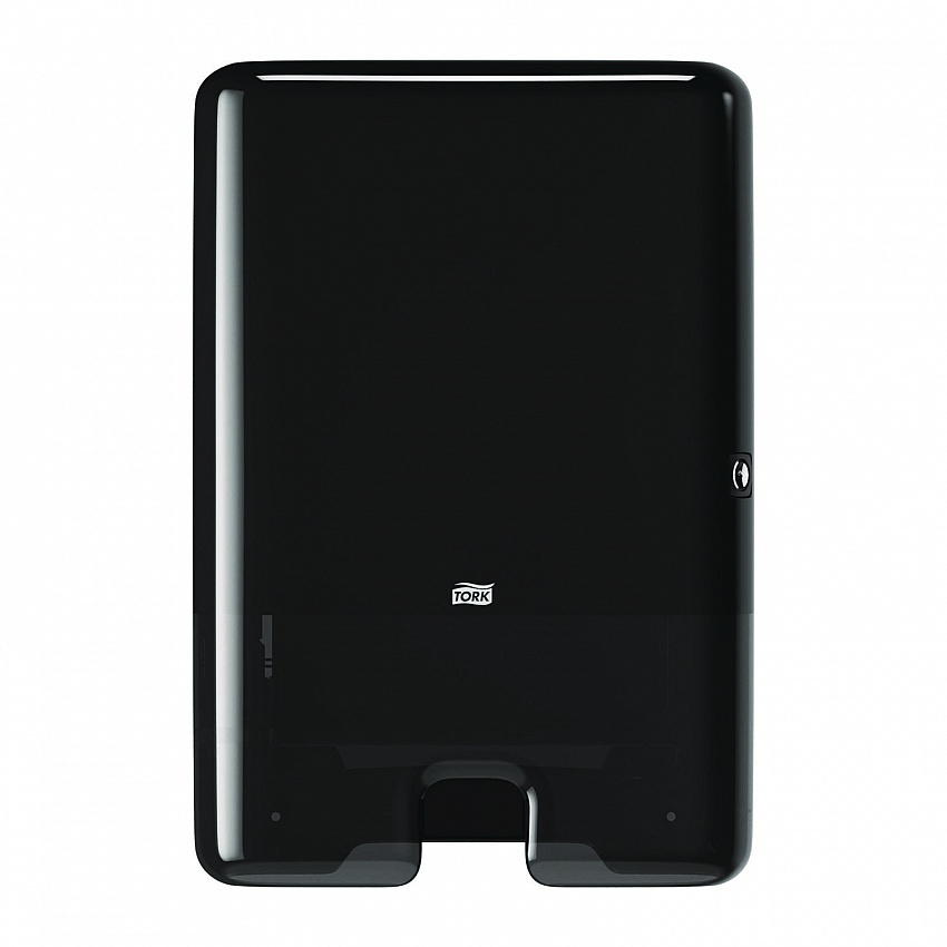 Xpress Multifold Hand Towel Dispenser H2, 11.9 x 4 x 17.5, Black (553028)