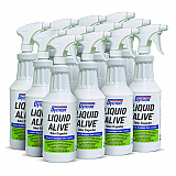 LIQUID ALIVE Odor Digester, 32 oz Bottle, 12/Carton (33632)
