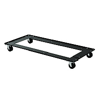 File Cabinet Dolly, 1,000 lb Capacity, 42 x 24 x 4, Black (15030)