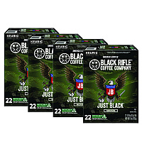 Just Black Coffee K-Cups, 88/Carton (0547CT)