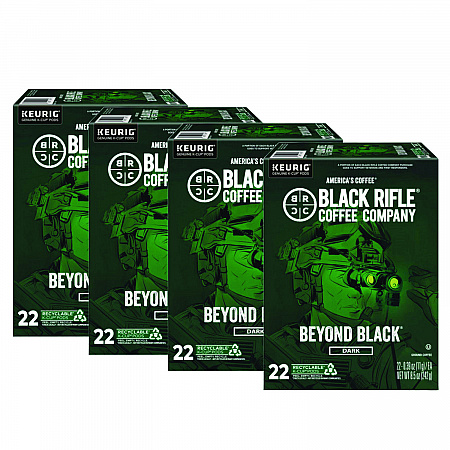 Beyond Black Coffee K-Cups, 88/Carton (0499CT)