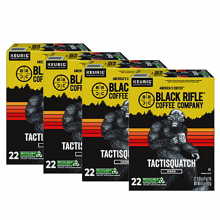 Tactisquatch Coffee K-Cups, 88/Carton (0490CT)