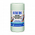 Hand Sanitizer Wipes, 1-Ply, 6 x 8, Unscented, Blue/White, 85/Canisters, 6 Canisters/Carton (90985)