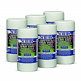 Graffiti and Spray Paint Remover Towels, Citrus, 10 x 12, Neutral Scent, White/Orange, 30/Canister, 6 Canisters/Carton (90130CT)