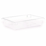 StorPlus Polycarbonate Food Storage Container, 8.5 gal, 18 x 26 x 6, Clear, Plastic (1062107)