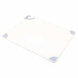 Saf-T-Grip Cutting Board, Plastic, 24 x 18 x 0.5, White (CBG182412WH)