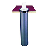 EZ-Fit One-Size-Fits-All Cup Dispenser, For 8 oz to 46 oz Cups, Black (C2410C)