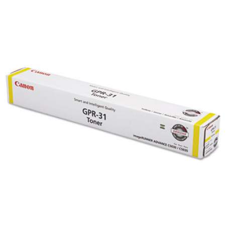 Canon 2802B003AA (GPR-31) Toner, 27,000 Page-Yield, Yellow