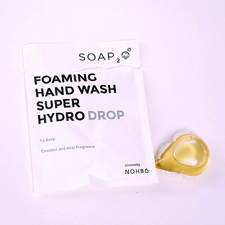 Foaming Super HydroDrop, Coconut Acai Scent, 500 mL Pump Refill, 4/Pack, 30 Packs/Carton (S2OREFILLPK)