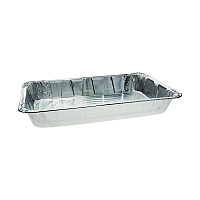Aluminum Steam Table Pan, Full-Size Deep, 3.4" Deep, 19.6 x 11.6, 40/Carton (Y6050XH)