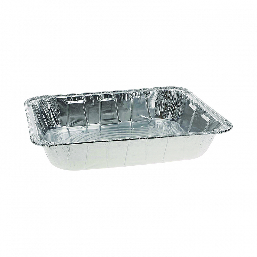 Aluminum Steam Table Pan, Half-Size Deep, 2.6" Deep, 11.8 x 9.4, 100/Carton (Y6132H)