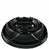 Optima Reclosable Lids for Hot Paper Cups, Fits 12 oz to 24 oz Hot Cups, Plastic, Black, 1,200/Carton (OPT1224TGB)