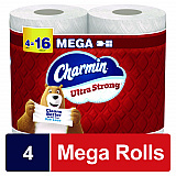 Ultra Strong Bathroom Tissue, Septic Safe, 2-Ply, White, 220 Sheets/Roll, 4 Rolls/Pack, 8 Packs/Carton (13220)