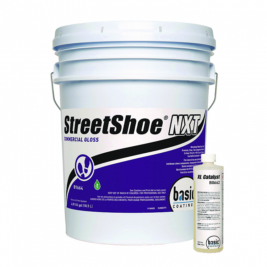 StreetShoe NXT Wood Floor Finish, 5 gal Pail (16640500)