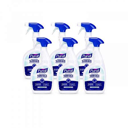 Healthcare Surface Disinfectant, Fragrance-Free, 32 oz Spray Bottle, 6/Carton (334006CT)