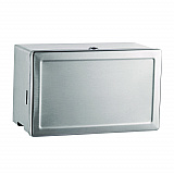 Surface-Mounted Paper Towel Dispenser, 12.13 x 6.13 x 7.25, Satin Stainless Steel (263)