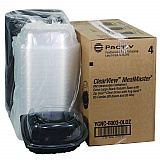 ClearView MealMaster Chicken Roaster, 10.75 x 8.5 x 4.25, Black/Clear, Plastic, 95/Carton (YCNC60030LDZ)