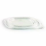 Crystal Classics Lids, 8.13 x 8.13 x 0.34, Clear, Plastic, 150/Carton (4308115)