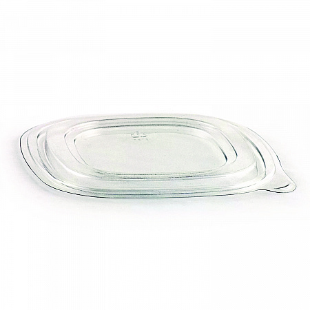 Crystal Classics Lids, 8.13 x 8.13 x 0.34, Clear, Plastic, 150/Carton (4308115)
