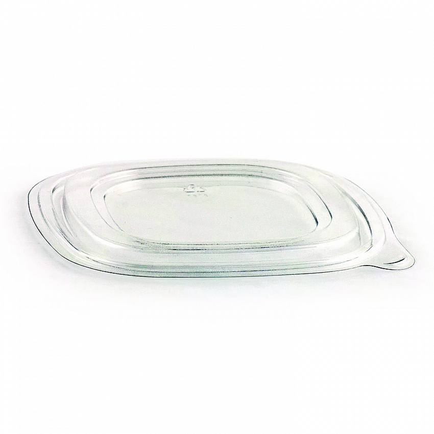 Crystal Classics Lids, 8.13 x 8.13 x 0.34, Clear, Plastic, 150/Carton (4308115)