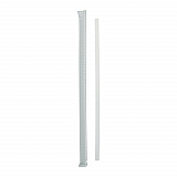 Giant Paper-Wrapped Straw, 10.25", Polypropylene, Translucent, 1,800/Carton (YSTWG1026)