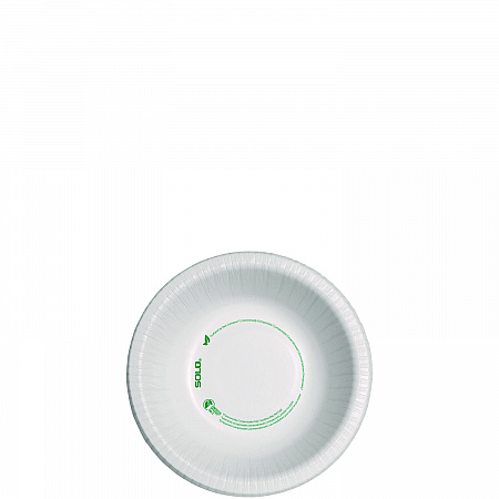 Compostable Paper Dinnerware, ProPlanet Seal, Bowl, 12 oz, White, 125/Pack (HB12PLANETPK)