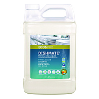 Dishmate Manual Dish Liquid, Unscented, 128 oz Bottle (PL972104EA)