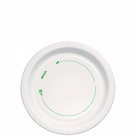 Compostable Paper Dinnerware, ProPlanet Seal, Plate, 9