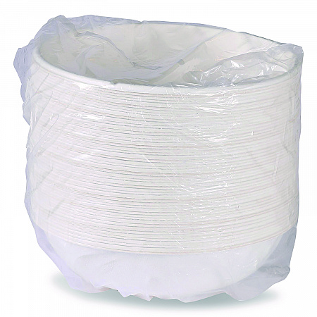 Vanguard Renewable and Compostable Sugarcane Bowls, Bowl, 32 oz, White, 400/Carton (EPBL32CNFA)