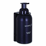 Eco Glass Bottle Soap Dispenser, 350 mL, Black (S2OMD350BDEA)