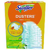 Dusters Refill, Dust Lock Fiber, Gain Original Scent, Blue, 18/Pack (99058)