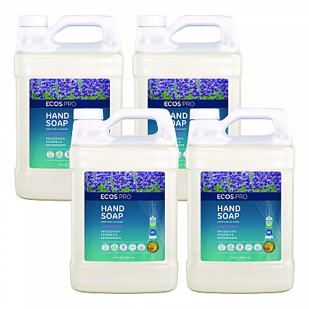 Liquid Hand Soap, Lavender, 1 gal, 4/Carton (PL966504CT)