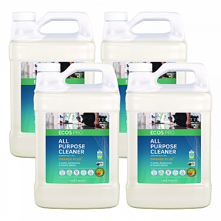 Orange Plus All-Purpose Cleaner and Degreaser, 1 gal Bottle, 4/Carton (PL970604CT)