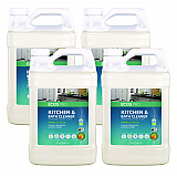 Parsley Plus All-Purpose Kitchen and Bathroom Cleaner, Herbal Scent, 1 gal Bottle, 4/Carton (PL974604CT)