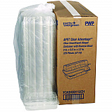 Hoagie Hinged Lid Container, 9 x 5.5 x 3.2, Clear, Plastic, 220/Carton (YCASH3011UCH)