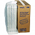 Hoagie Hinged Lid Container, 9 x 5.5 x 3.2, Clear, Plastic, 220/Carton (YCASH3011UCH)