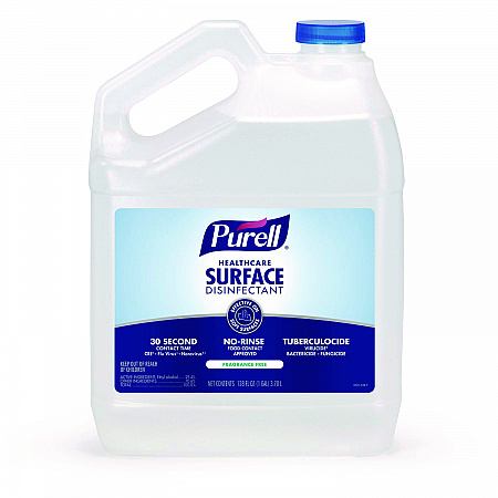 Healthcare Surface Disinfectant, Fragrance-Free, 128 oz Bottle (434004EA)