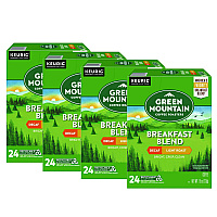 Breakfast Blend Decaf Coffee K-Cups, 96/Carton (7522CT)