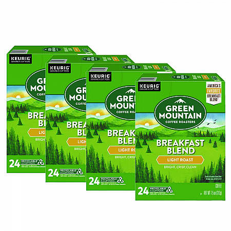 Breakfast Blend Coffee K-Cup Pods, 96/Carton (6520CT)