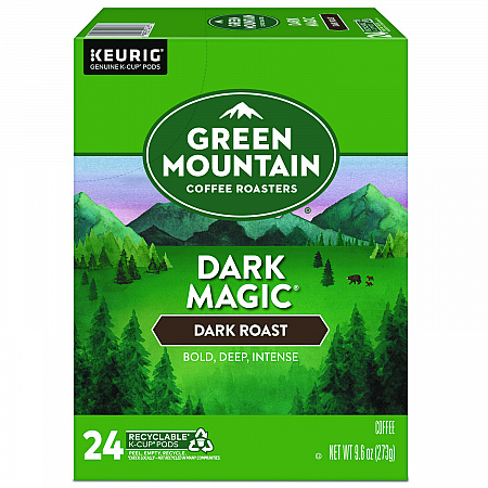 Dark Magic Extra Bold Coffee K-Cups, 24/Box (4061)