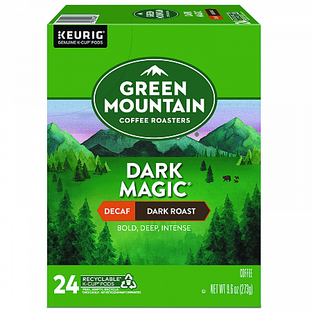 Dark Magic Decaf Extra Bold Coffee K-Cups, 24/Box (4067)