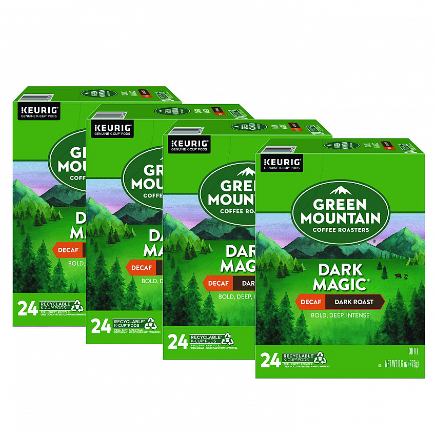 Dark Magic Decaf Extra Bold Coffee K-Cups, 96/Carton (4067CT)