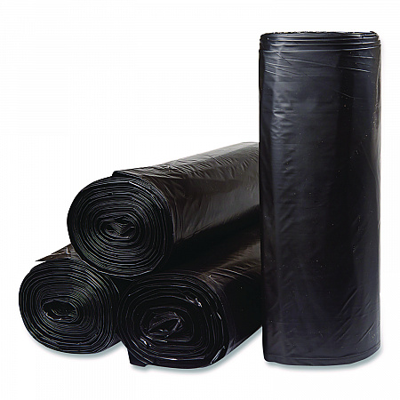 Low-Density Can Liners, 33 gal, 1.25 mil, 33