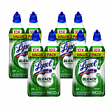 Disinfectant Toilet Bowl Cleaner with Bleach, Clean Scent, 24 oz Angle-Neck Bottle, 8/Carton (96085)
