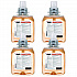Luxury Foam Antibacterial Handwash Refill, Fresh Fruit Scent, 1,250 mL, 4/Carton (516204CT)