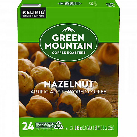 Hazelnut Coffee K-Cups, 24/Box (6792)