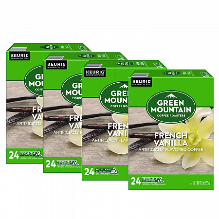 French Vanilla Coffee K-Cup Pods, 96/Carton (6732CT)