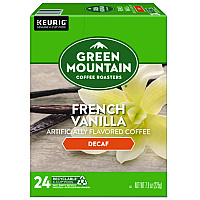 French Vanilla Decaf Coffee K-Cups, 24/Box (7732)
